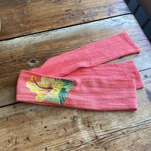 Hand Painted Linen Belt